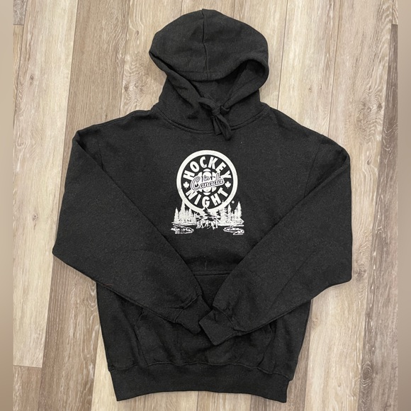 Hockey night in canada hooded sweat shirt new with tags - Picture 1 of 2